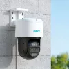 Reolink TrackMix Serie P760 cámara IP PoE 4K de doble objetivo con seguimiento auto-zoom, visión nocturna en color, exterior/interior