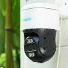Reolink TrackMix Serie P760 cámara IP PoE 4K de doble objetivo con seguimiento auto-zoom, visión nocturna en color, exterior/interior