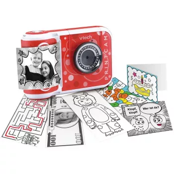 VTech KidiZoom Print Cam cámara digital rojo/blanco
