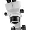 Kern Optics OZL 456 Microscopio estéreo zoom binocular 50x luz incidente y transmitida LED