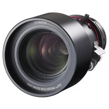 Panasonic ET-DLE250 Objetivo zoom 33,9-53,2 mm f/1,8-2,4 para PT-D5000, DW6300, RCQ10, RCQ80, RZ120, RZ690, RZ770