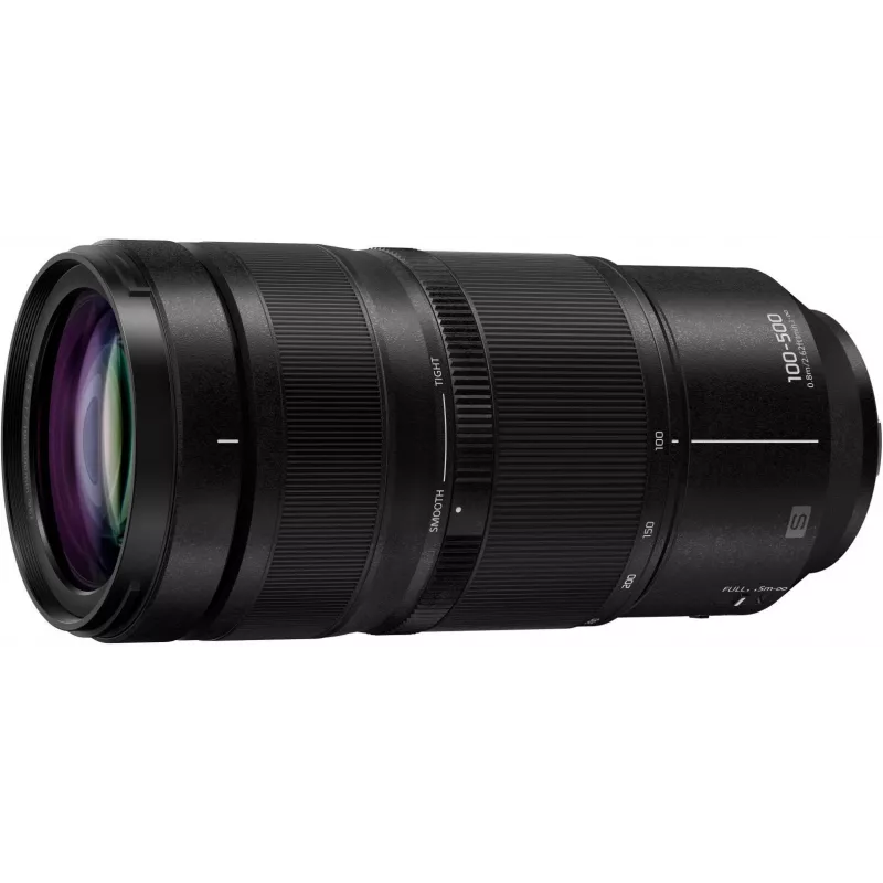 Objetivo Panasonic Lumix S 100-500mm f/5.0-7.1 O.I.S., negro (S-R100500E)