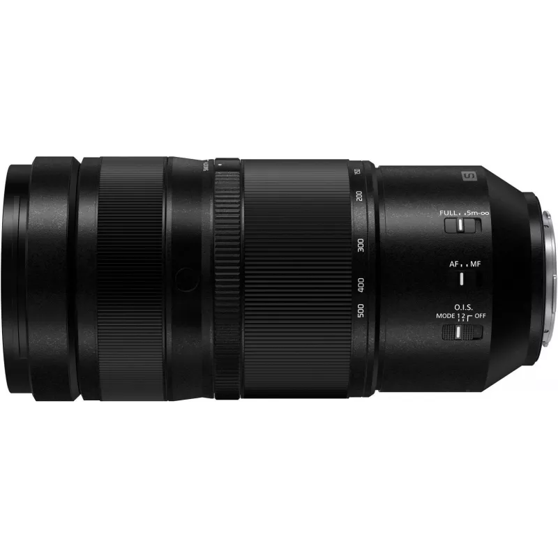 Objetivo Panasonic Lumix S 100-500mm f/5.0-7.1 O.I.S., negro (S-R100500E)
