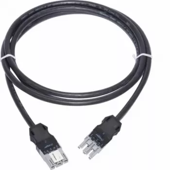 Hager WAGO Winsta Code B Cable de conexión 3x1,5mm² libre de halógenos 2,5m GKWAD93025