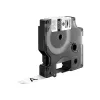 DYMO Rhino IND Cartucho de cinta de etiquetar de nailon permanente 12mm negro sobre blanco (18488, S0718100)