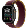 Apple Watch Ultra 4 GPS + Cellular 49 mm carcasa de titanio negro con Trail Loop burdeos – M/L