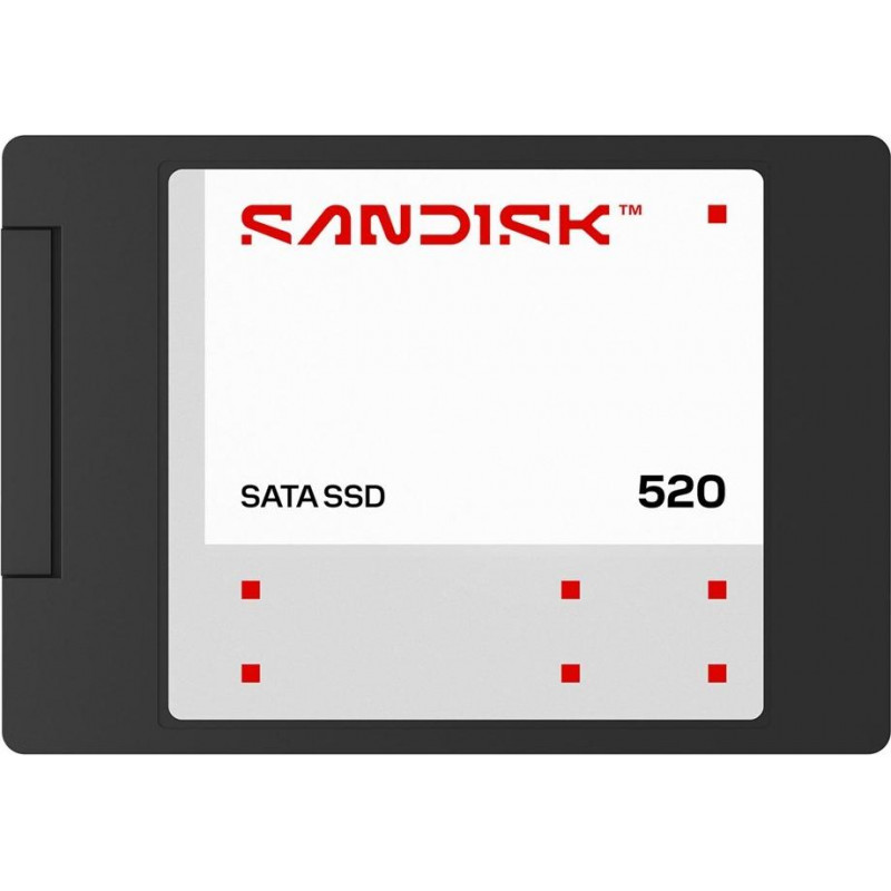 SanDisk 520 2TB SSD interna SATA III de 2,5 pulgadas