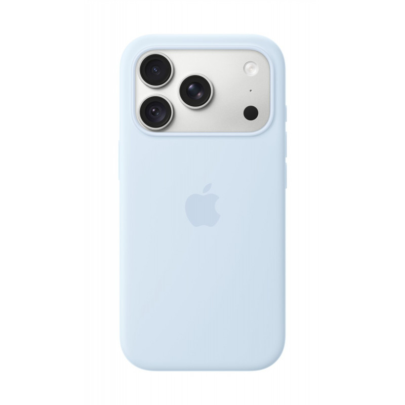 Apple iPhone 18 Pro funda de silicona con MagSafe – azul