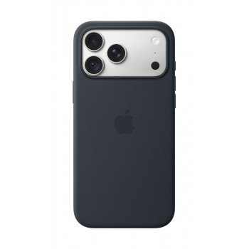 Apple iPhone 18 Pro Max funda de silicona con MagSafe – azul marino