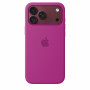 Apple iPhone 18 Pro Max funda de silicona con MagSafe – magenta