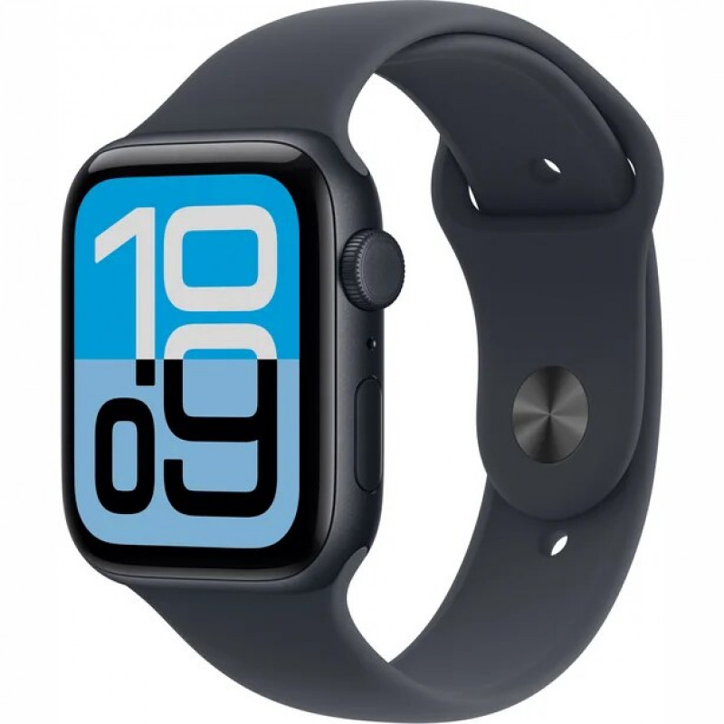 Apple Watch SE 3 GPS 40 mm carcasa de aluminio medianoche con correa deportiva azul marino - S/M