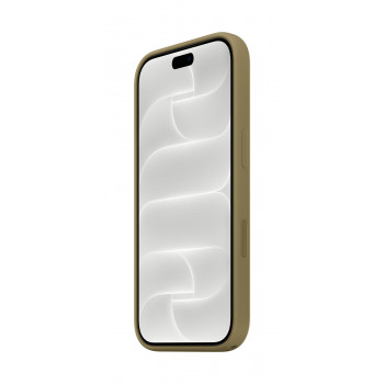 Apple iPhone 18 Pro funda de silicona con MagSafe – oliva