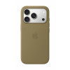 Apple iPhone 18 Pro funda de silicona con MagSafe – oliva