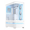 ASUS PRIME AP304 TG ARGB carcasa de PC semitorre ATX blanca