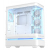 ASUS PRIME AP304 TG ARGB carcasa de PC semitorre ATX blanca