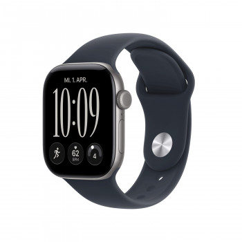 Apple Watch Series 12 GPS + Cellular 42 mm carcasa de aluminio gris con correa deportiva azul – S/M