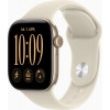 Apple Watch Series 12 GPS + Cellular 42 mm carcasa de aluminio dorada con correa deportiva arena – S/M