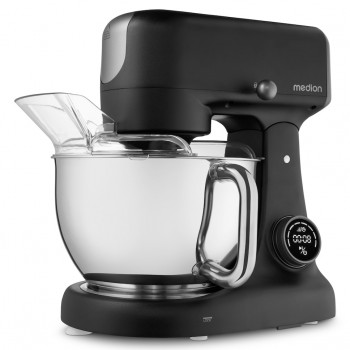 Medion MD12600 robot de cocina digital, 800 W, bol de 4,6 L, negro (50076278)