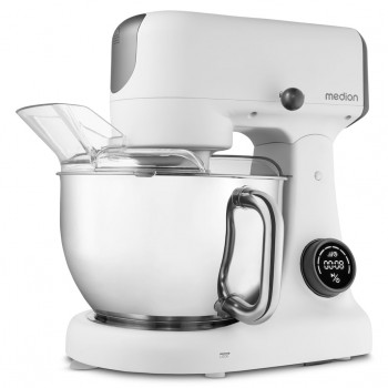 Medion MD12600 robot de cocina digital, 4,6 L, blanco