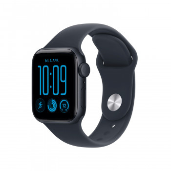 Apple Watch SE 3 GPS 40 mm carcasa de aluminio medianoche con correa deportiva azul – M/L