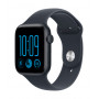 Apple Watch SE 3 GPS 44 mm carcasa de aluminio medianoche con correa deportiva azul – M/L