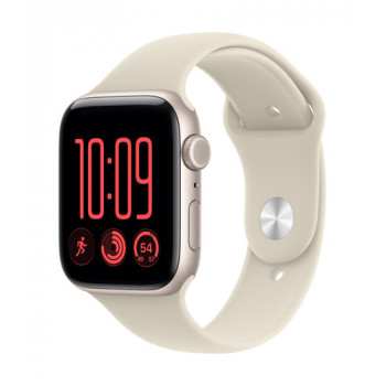 Apple Watch SE 3 GPS + Cellular 44 mm Caja de aluminio Polarstern con correa deportiva Arena – M/L
