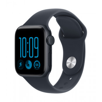 Apple Watch SE 3 GPS + Cellular 40mm Caja de aluminio Midnight con correa deportiva Azul marino - S/M