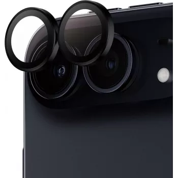 PanzerGlass Hoops Protección de cámara Negra iPhone Duo