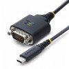StarTech.com Cable adaptador USB-C a RS-232 Serie, 0,3 m