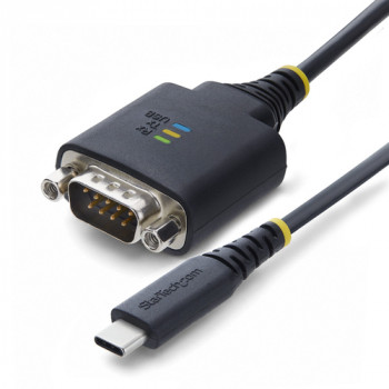 StarTech.com Cable adaptador USB-C a RS-232 Serie, 0,3 m