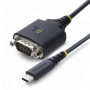 StarTech.com Cable adaptador USB-C a RS-232 Serie, 0,3 m