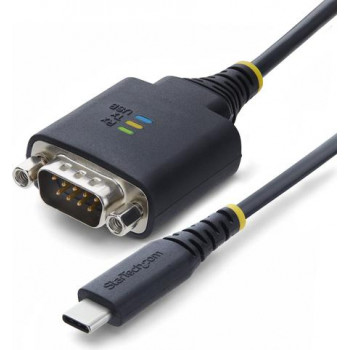 StarTech.com Cable adaptador USB-C a RS-232 Serie, 0,3 m