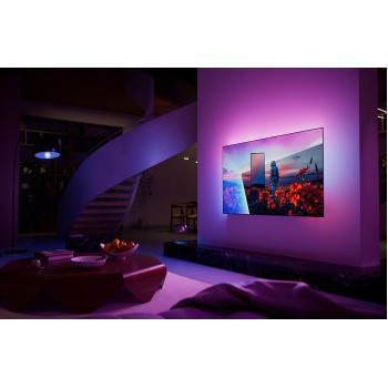 Philips 65OLED811 65 pulgadas (164 cm) Smart TV OLED 4K UHD con Ambilight, Titan OS