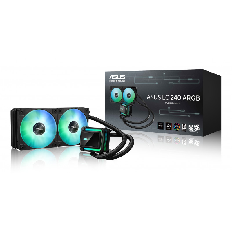 ASUS LC 240 ARGB Refrigeración líquida AIO para CPU