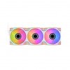Thermaltake SWAFAN 120 EX INFINITY Snow Wood Edition Ventiladores para caja pack de 3