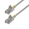 StarTech Slim Cat6a U/FTP Cable de conexión RJ45, 3 m, gris