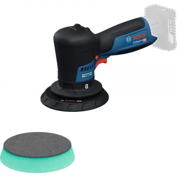 Bosch GPX 12V-125 Professional Pulidora a batería 06019L4100, 12 V, 125 mm, azul/negro, Solo (sin batería ni cargador)