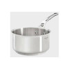 De Buyer Milady Sartén de salsa de acero inoxidable para inducción, 16 cm, 1,6 L (3410.16)