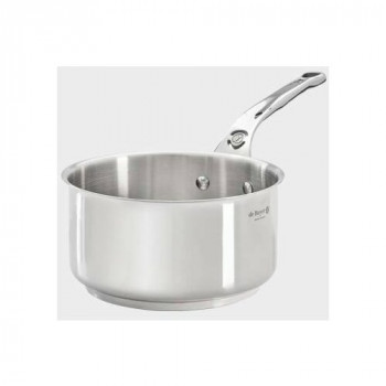 De Buyer Milady Sartén de salsa de acero inoxidable para inducción, 16 cm, 1,6 L (3410.16)