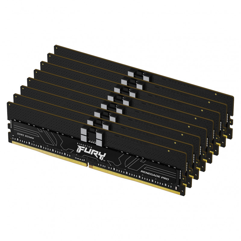 Kingston FURY Renegade Pro 256GB (8x32GB) DDR5-6400 CL32 ECC Registered kit de memoria
