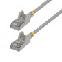 StarTech cable de red Cat6a U/FTP Slim RJ45, 0,3 m, gris