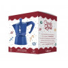 Bialetti Candyland Moka Express 3TZ cafetera manual, 150 ml, azul