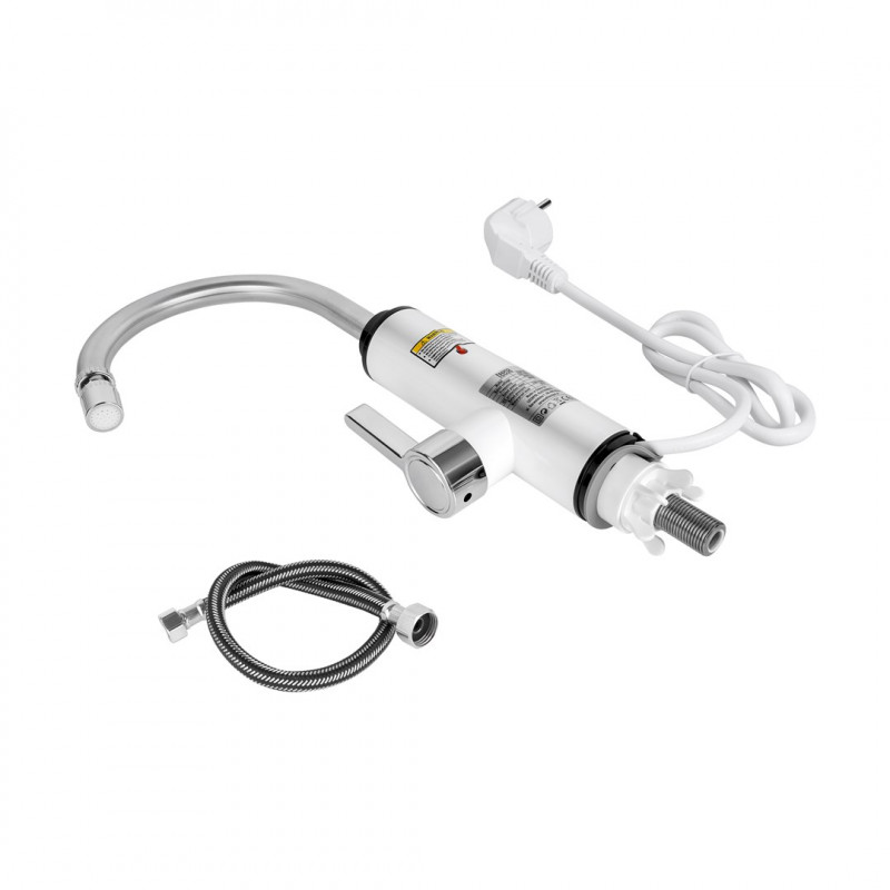 Teesa TSA4108 grifo de cocina con calentador instantáneo, blanco