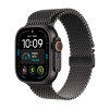 Apple Watch Ultra 4 GPS + Cellular 49 mm caja de titanio negro con correa Milanese Loop de titanio negra – L