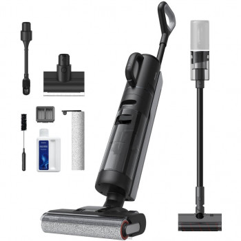 Dreame G12 Dual aspirador de escoba 5 en 1 húmedo y seco, 28000 Pa, negro