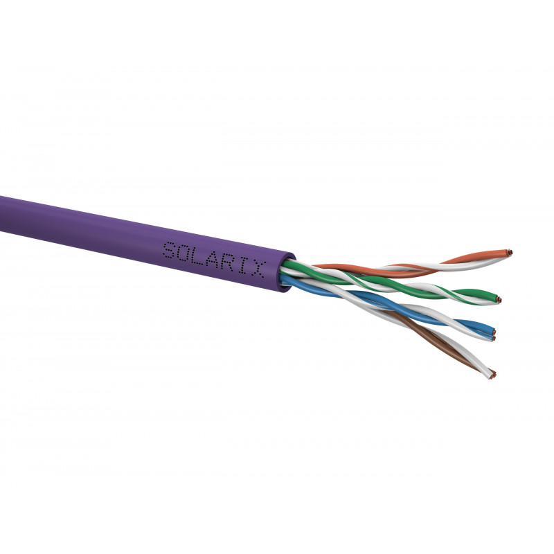 SOLARIX cable de red Cat5e U/UTP, 500 m, LSZH