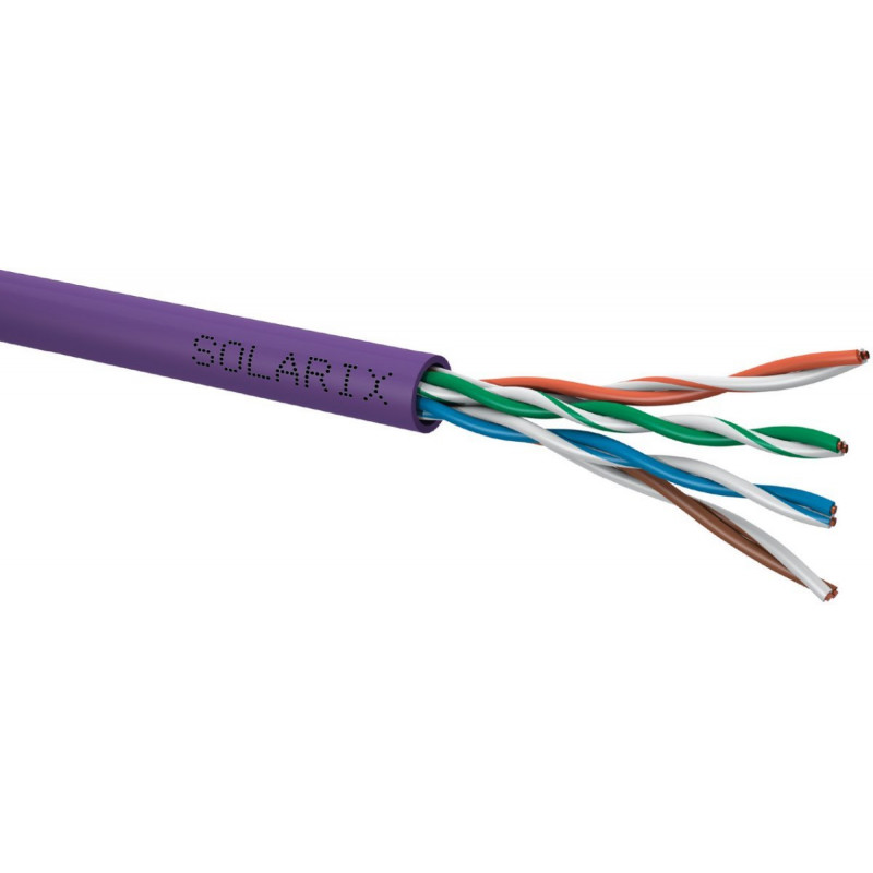 SOLARIX cable de red Cat5e U/UTP, 500 m, LSZH