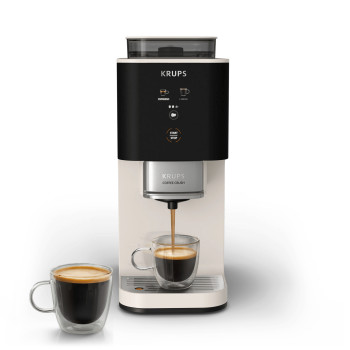 Krups SA4001E0 cafetera superautomática, marfil