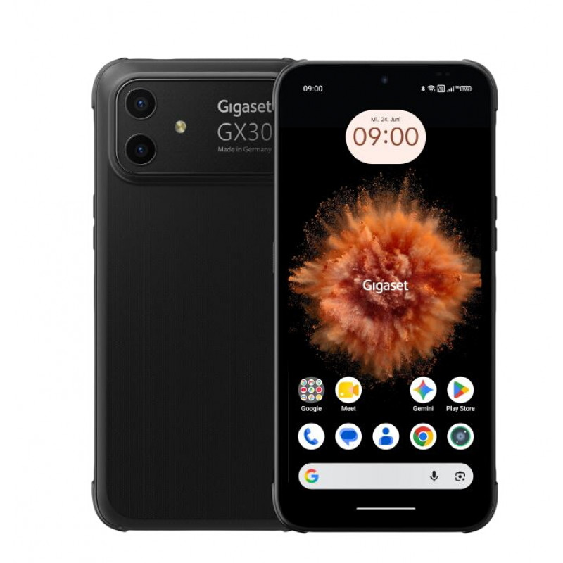 Gigaset GX30 smartphone resistente titanio negro, 16,7 cm, 128 GB, 6,58