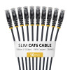 StarTech.com cable de red Slim Cat6 U/UTP RJ45, 1 m, negro, pack de 10